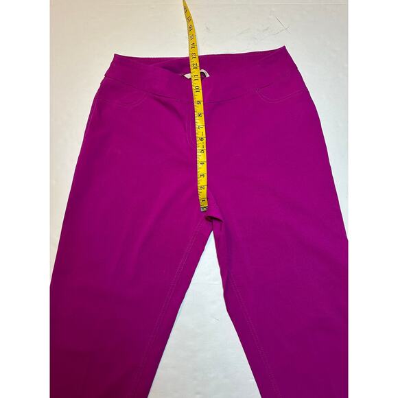 Soft Surroundings Women's Size Large Fuchsia Pull On Pants Stretch - Picture 3 of 7